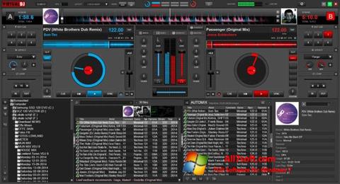 Снимка на екрана Virtual DJ за Windows 7