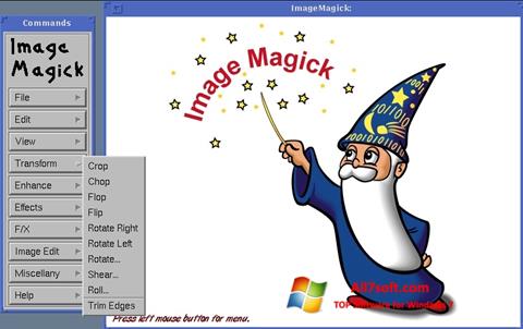 Снимка на екрана ImageMagick за Windows 7
