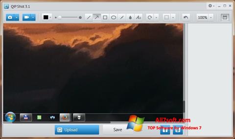 Снимка на екрана QIP Shot за Windows 7