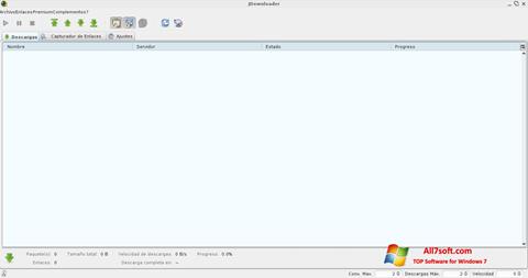 Снимка на екрана JDownloader за Windows 7