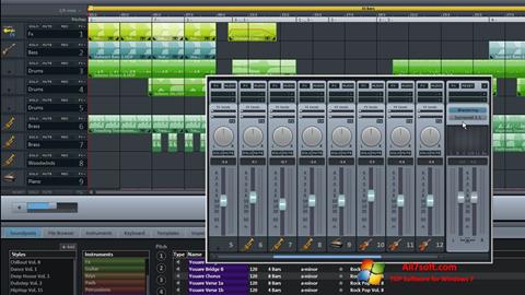 Снимка на екрана MAGIX Music Maker за Windows 7