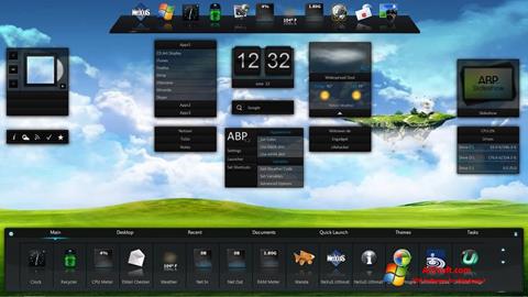 Снимка на екрана Winstep Nexus за Windows 7