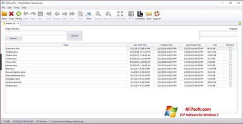 Снимка на екрана FileViewPro за Windows 7