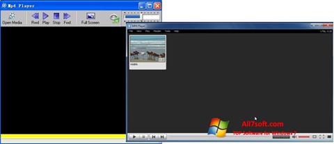 Снимка на екрана MP4 Player за Windows 7