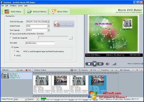 Снимка на екрана DVD Maker за Windows 7