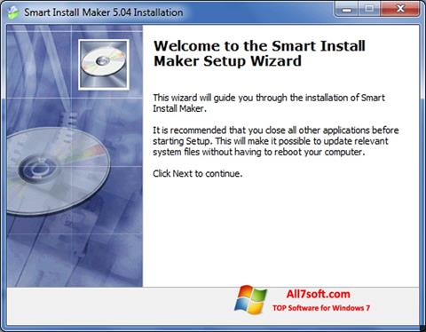 Снимка на екрана Smart Install Maker за Windows 7