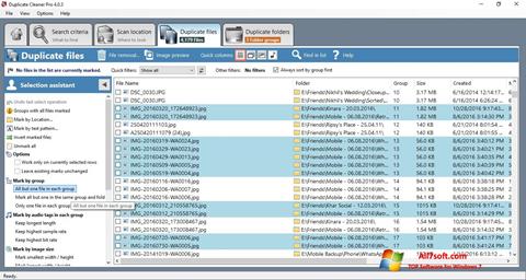 Снимка на екрана Duplicate Cleaner за Windows 7