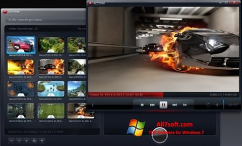 Снимка на екрана Action! за Windows 7