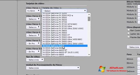 Снимка на екрана Power Supply Calculator за Windows 7