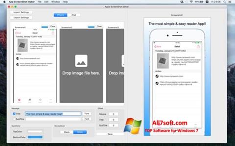 Снимка на екрана ScreenshotMaker за Windows 7