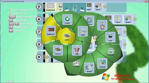 Снимка на екрана Kodu Game Lab за Windows 7