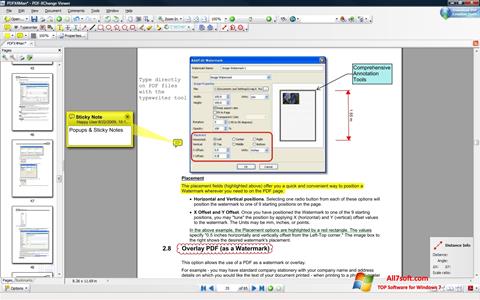 Снимка на екрана PDF-XChange Editor за Windows 7