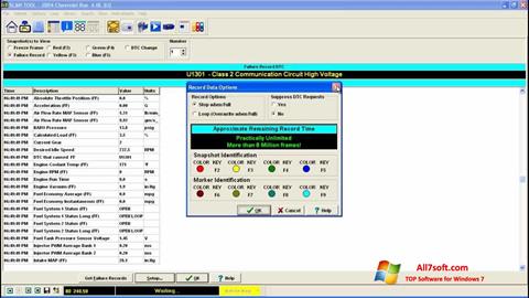 Снимка на екрана ScanTool за Windows 7