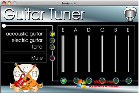 Снимка на екрана Guitar Tuner за Windows 7