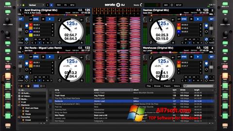 Снимка на екрана Serato DJ за Windows 7