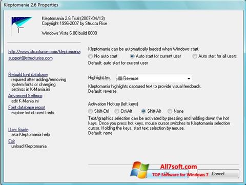 Снимка на екрана Kleptomania за Windows 7