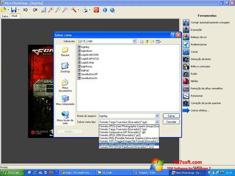 Снимка на екрана Nero PhotoSnap за Windows 7