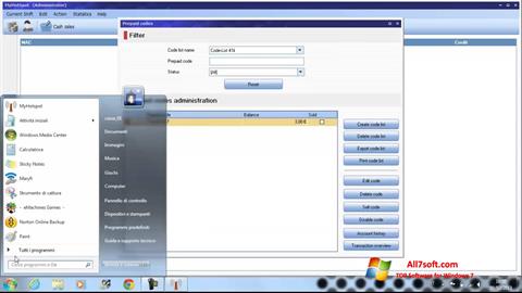 Снимка на екрана MyHotspot за Windows 7