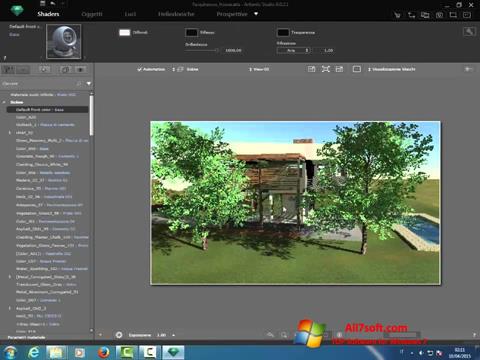 Снимка на екрана Artlantis Studio за Windows 7
