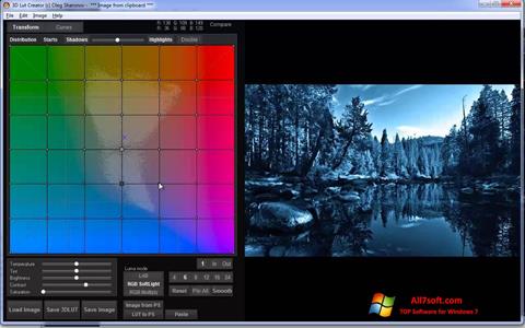 Снимка на екрана 3D LUT Creator за Windows 7