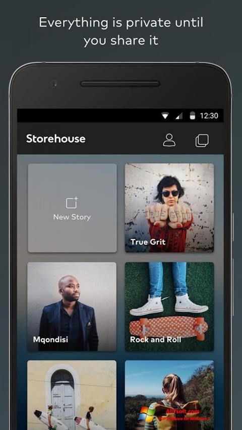 Снимка на екрана StoreHouse за Windows 7