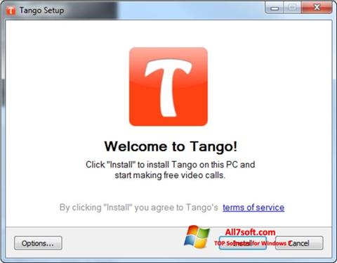 Снимка на екрана Tango за Windows 7