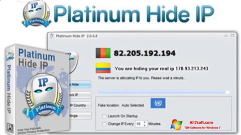 Снимка на екрана Hide IP Platinum за Windows 7