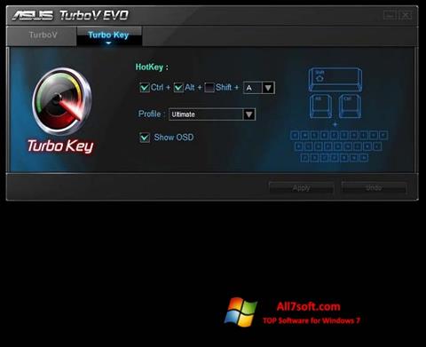 Снимка на екрана TurboV EVO за Windows 7