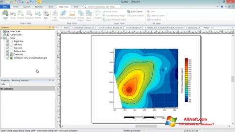 Снимка на екрана Surfer за Windows 7
