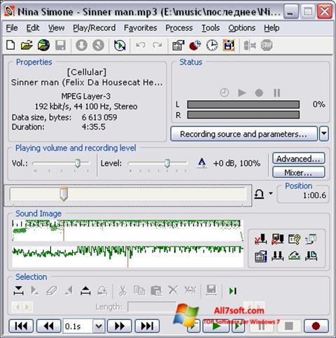 Снимка на екрана Total Recorder за Windows 7